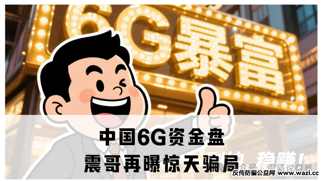 【中国6G】资金盘：再曝惊天骗局，操盘手自导自演准备跑路！