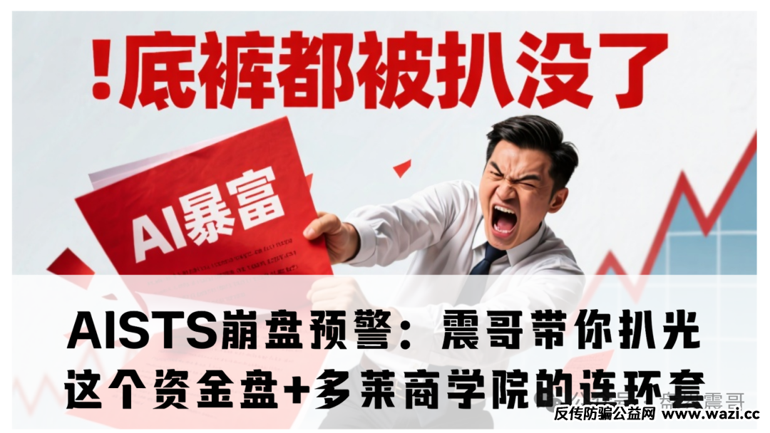 AISTS崩盘预警:扒光这个资金盘+多莱商学院的连环套