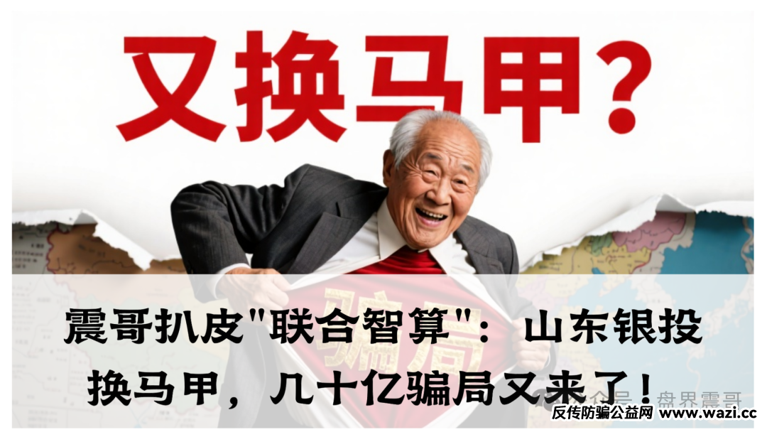 扒皮＂联合智算＂：山东银投换马甲，几十亿骗局又来了！