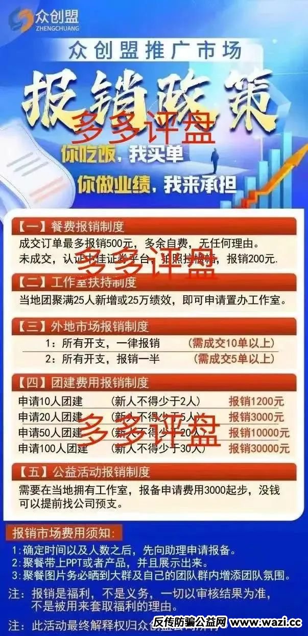 【众创盟】股票跟单诈骗集团已有单割，聪明的会员已经离场！