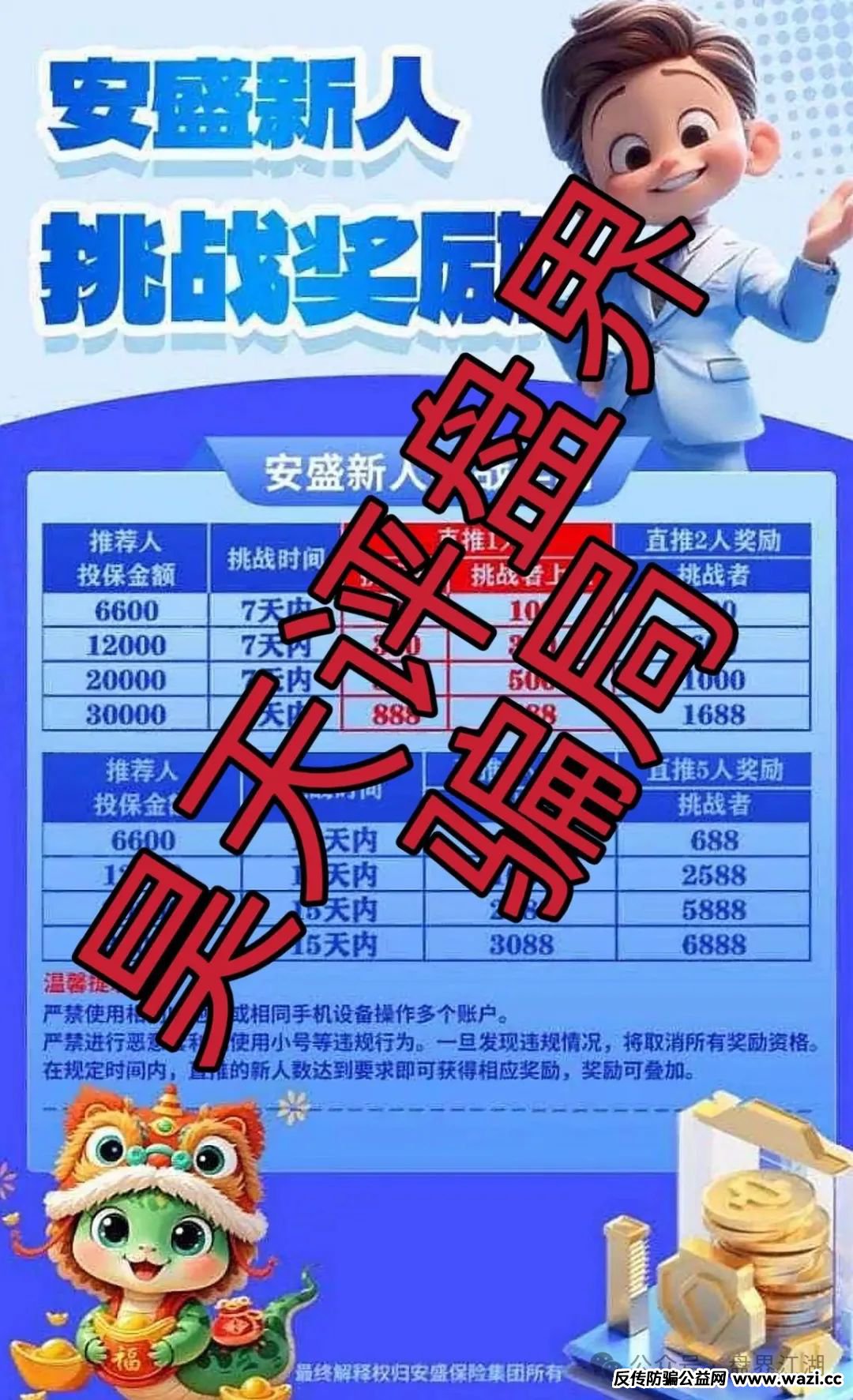 【资金盘骗局】【安盛保险集团】又一个冒充正规公司，看见一定要远离！