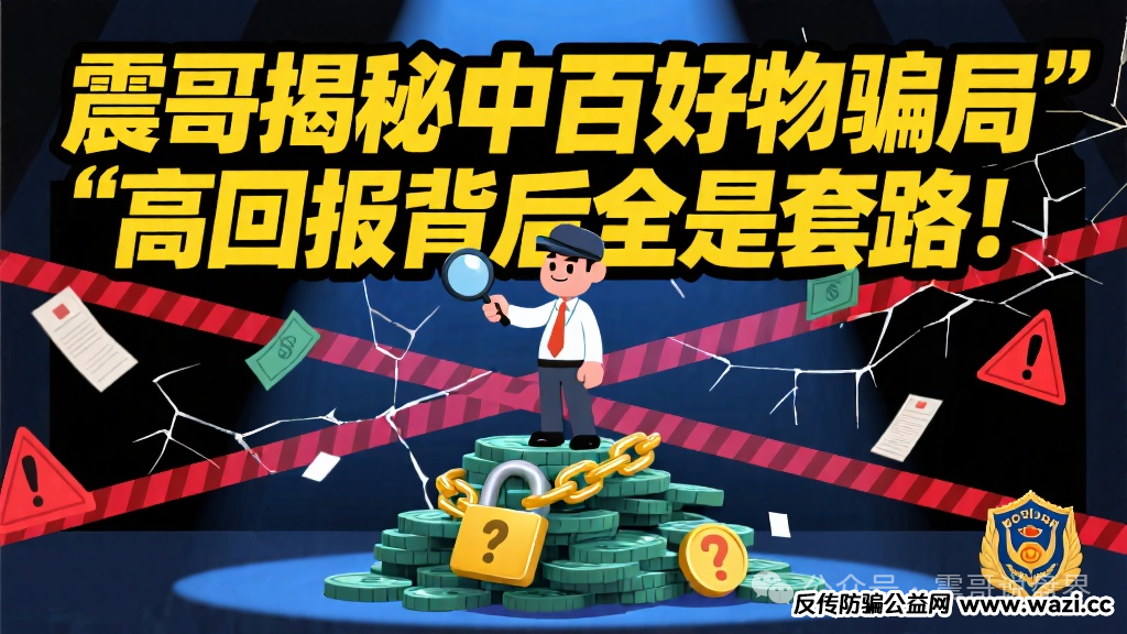 揭秘「中百好物」骗局：高回报背后全是套路！