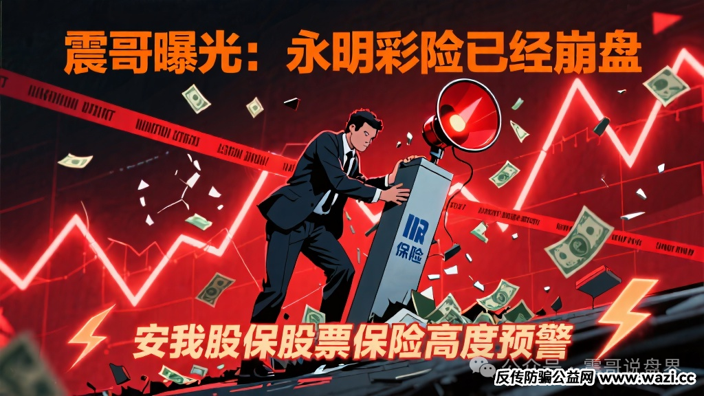 曝光：【永明彩险】已经崩盘，＂安我股保＂股票保险高度预警！