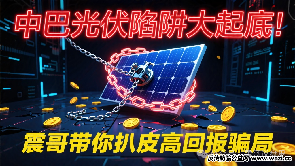 最新!【中巴光伏】陷阱大起底!震哥带你扒皮高回报骗局!