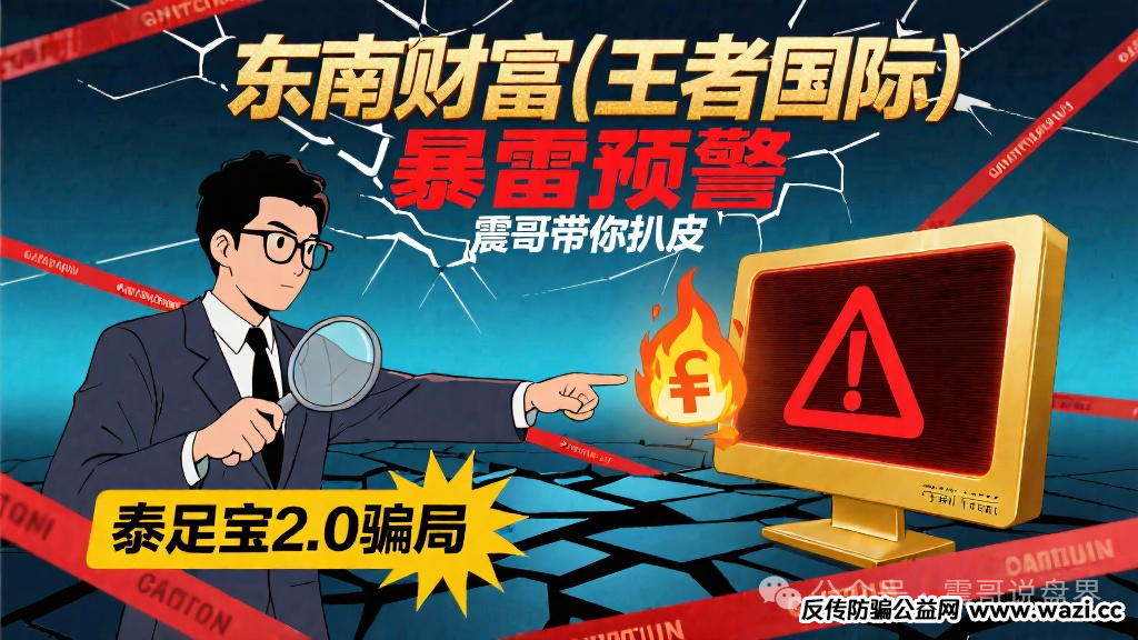 东南财富（王者国际）暴雷预警：扒皮“泰足宝2.0”骗局！