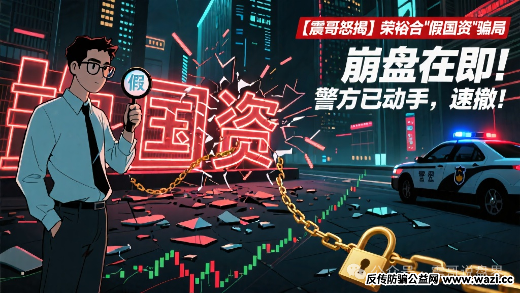 荣裕合“假国资”骗局崩盘在即！警方已动手，速撤！