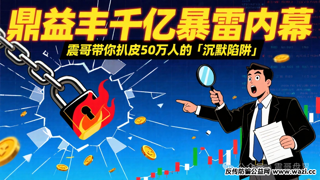【鼎益丰】千亿暴雷内幕：带你扒皮50万人的“沉默陷阱”！