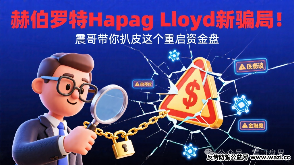 【赫伯罗特Hapag Lloyd】新骗局!揭秘这个重启资金盘!!