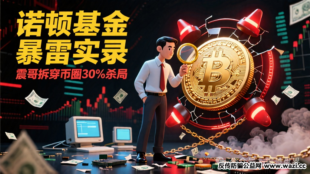 《诺顿基金暴雷实录》带你拆穿月入30%的币圈杀局！