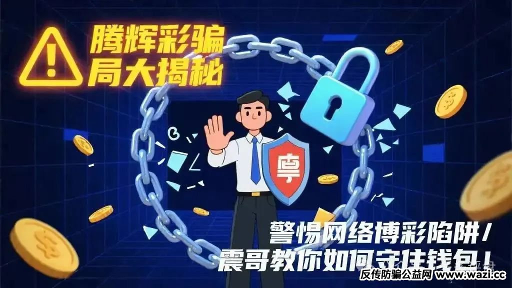 【腾辉彩】骗局：网络博彩陷阱重重！