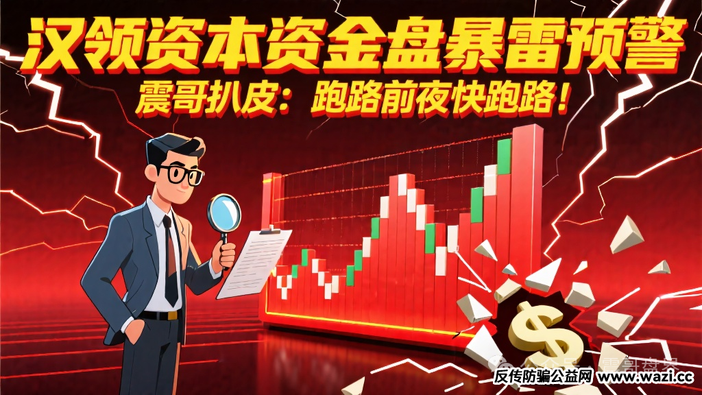 【汉领资本】资金盘暴雷预警；已经单割会员，即将崩盘跑路！