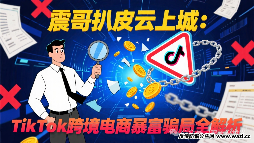 扒皮【云上城：TikTok】跨境电商的暴富骗局全解析！