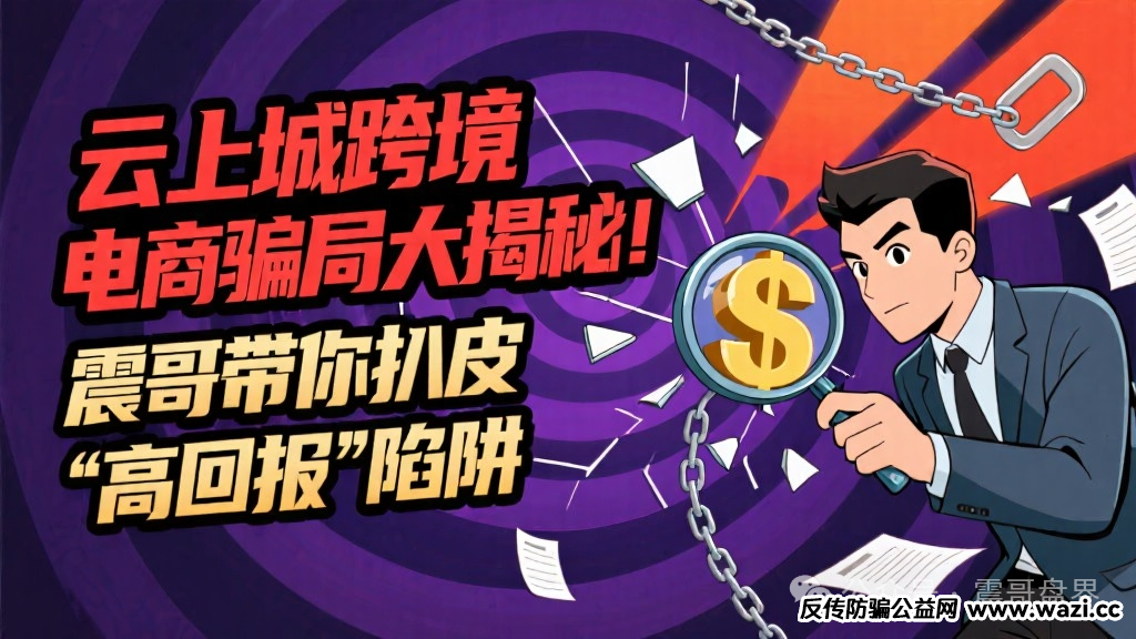 【云上城】跨境电商骗局大揭秘！这个“高回报”陷阱！