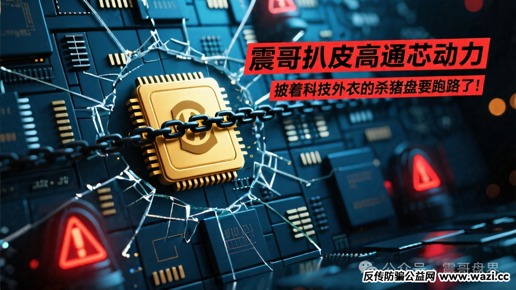 【高通芯动力】资金盘骗局，套牌假冒正规公司，高度预警