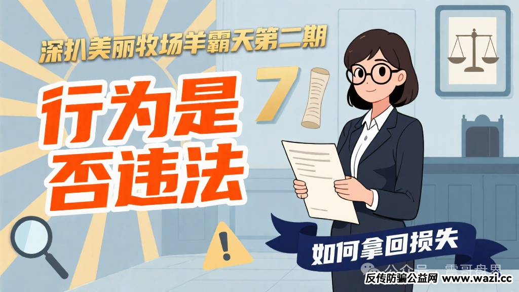 深扒美丽牧场羊霸天第二期,行为是否违法,如何拿回损失!
