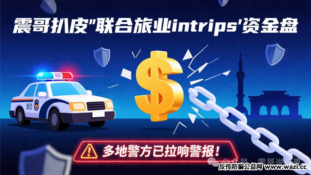 扒皮【联合旅业intrips】资金盘,多地警方已拉响警报!