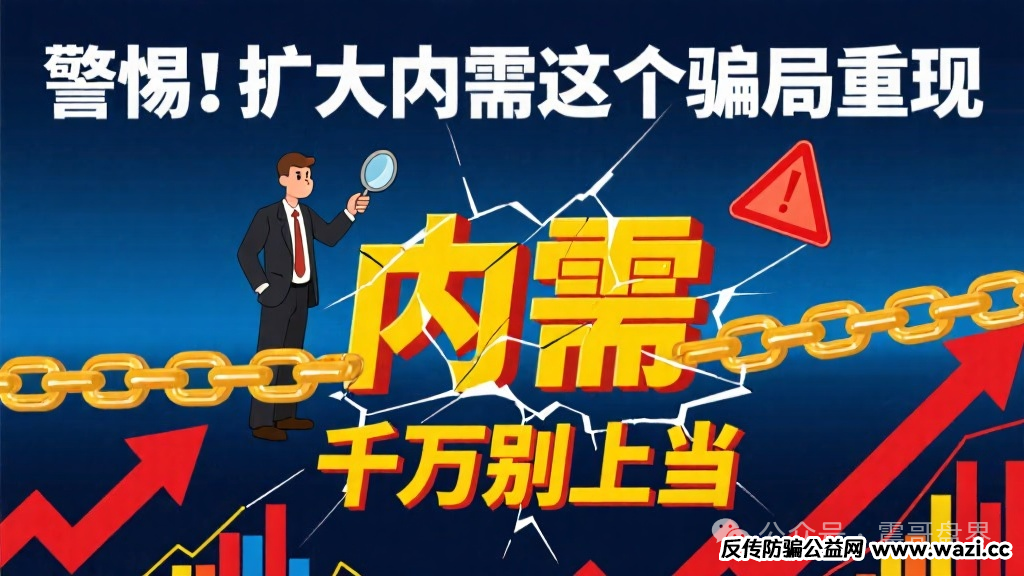 警惕！扩大内需骗局重现，千万别上当