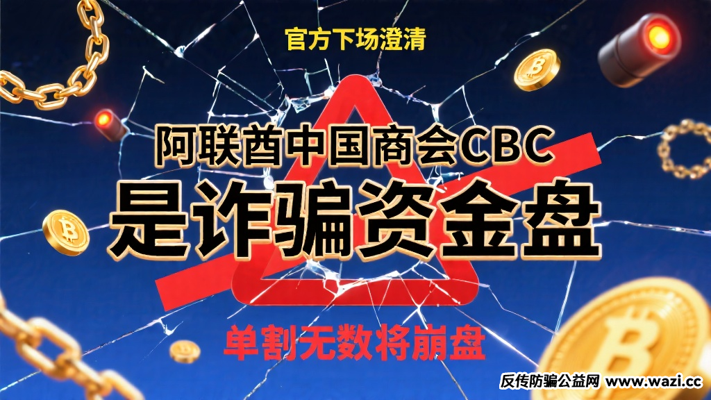 阿联酋中国商会CBC是诈骗资金盘,官方下场澄清,单割无数即将崩盘!