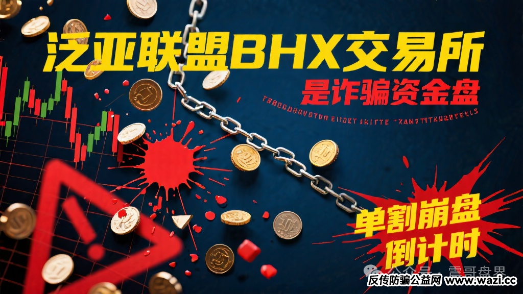 【泛亚联盟BHX交易所】是诈骗资金盘,已经单割即将崩盘