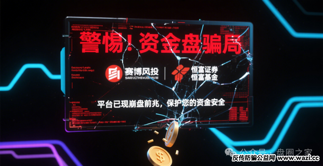 警惕!“赛博风投” 关联 “恒富系” 实为资金盘骗局,崩盘风险已现