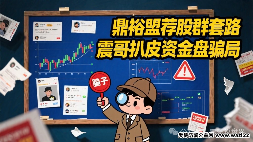 【鼎裕盟】杨岩泽荐股群套路,震哥带你扒皮这个资金盘骗局!