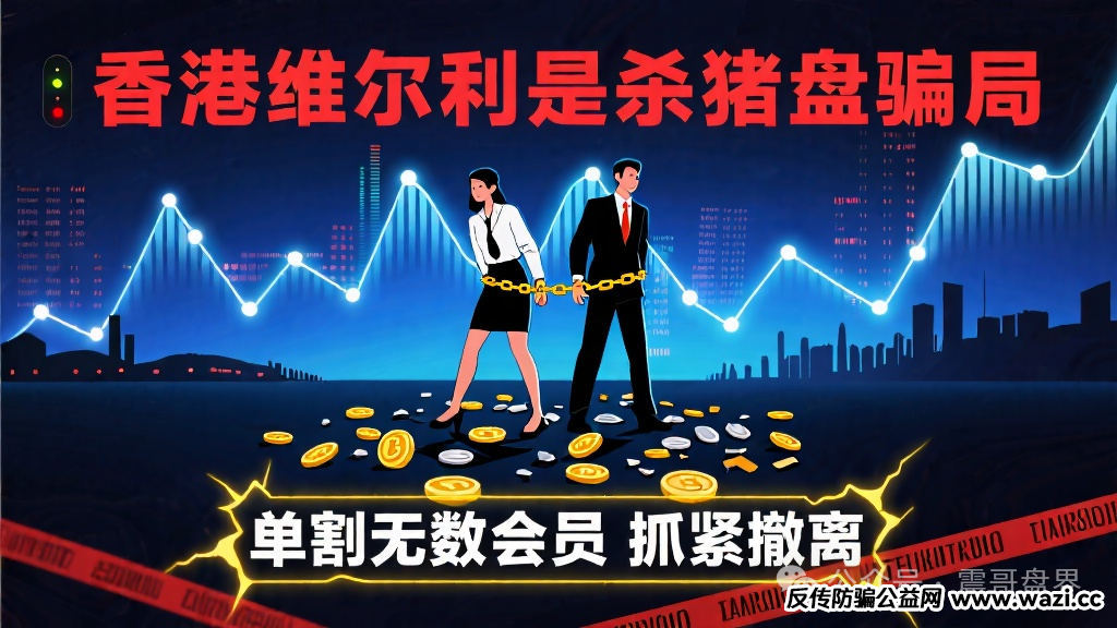 杀猪盘骗局【香港维尔利】单割无数会员，抓紧撤离！